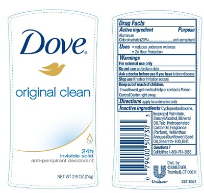 Image Description (Dove Original)